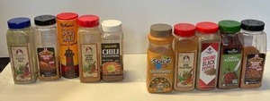 lot 5868 image: Miscellaneous a lot of (10) spices