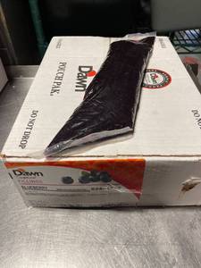 lot 5927 image: Lot of (12) Premium Blueberry filling 2# bags