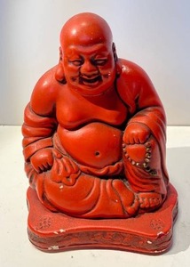 lot 21572 image: Ceramic Buddha
