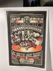 lot 21590 image: Santana & Luther Allison concert flyer