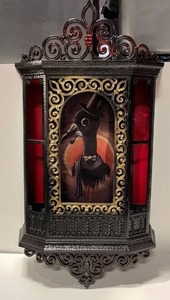 lot 21600 image: Steam punk old Crow Wall hanging