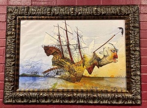 lot 21626 image: Ralph Steadman Framed art print