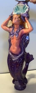lot 21634 image: ceramic floating mermaid