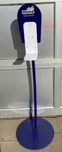 lot 21638 image: Moxie hand sanitizer stand