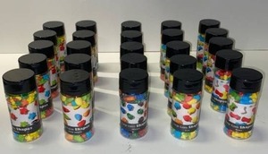 lot 21646 image: lot of 25 large edible shaped candies cake decorations