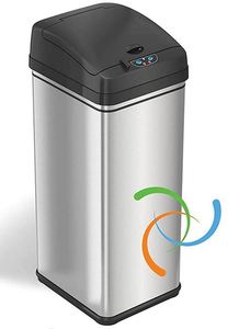 lot 1420 image: Sensor Trash Can