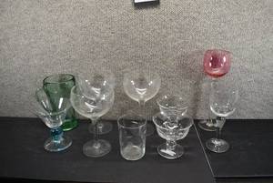 lot 5283 image: Lot of 10 Glasses  Wine Glasses, Coca-Cola Mug, Stemware  LOCAL PICKUP ONLY
