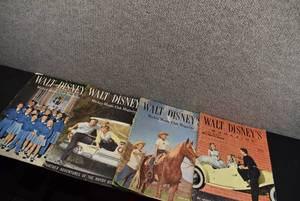 lot 5292 image: Vintage Lot of 4 Mickey Mouse club Magazine  Walt Disneys  1956 and 1957