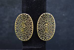 lot 1007 image: Concho Pair  GoldBrass
