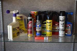 lot 1198 image: Assorted Household Items  Insect Repellents,Snake Repellent, Tree & Shrub aid  LOCAL PICKUP ONLY