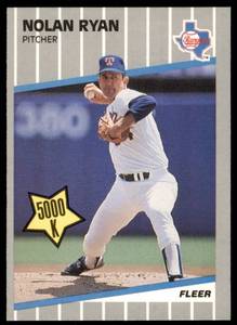 lot 8158 image: Lot of 20 Cards  1989 Fleer Update  Nolan Ryan, Robin Ventura RCs, Appier, Palmeiro  See individual photos of each card