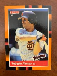 lot 8005 image: 1988 Donruss Baseballs Best #42 Roberto Alomar RC
