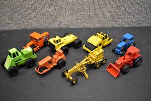 lot 1151 image: Lot of Various Toy Construction Vehicles  Tonka, Hot Wheels, and Matchbox