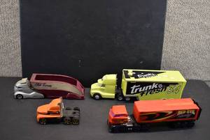 lot 1157 image: Lot of 7 Various Toy Vehicles