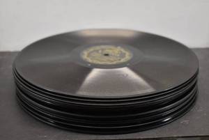 lot 2000 image: Lot of 17 Assorted Records  Includes Henry Bur, Hank Locklin, Charles Brock  78 RPM Shellac  10  LOCAL PICKUP ONLY
