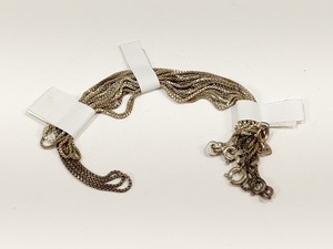 lot 3070 image: VTG Lot of 4 Unbranded Sterling Chains 3 18 Chains, 1 24 Chain Total Weight 48.7g