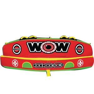 lot 61418 image: Wow Sports 14-1070 Bingo 3 Inflatable And Towable Water Sport