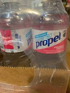 lot 1321 image: STRAWBERRY LEMONADE ELECTROLYTE WATER BEVERAGE, STRAWBERRY LEMONADE - 12pk