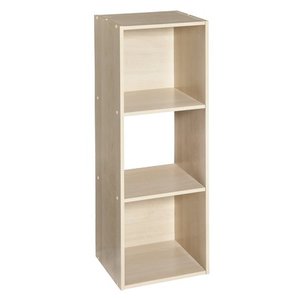 lot 2959 image: ClosetMaid (4175) Cubeicals Organizer, 3-Cube - Birch