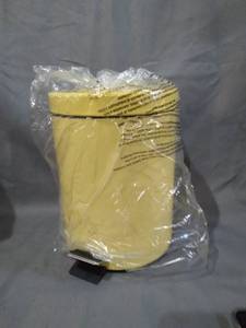 lot 2993 image: Round Step Can 5L Yellow