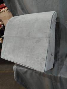 lot 2997 image: Bed Memory Foam Wedge Pillow Grey