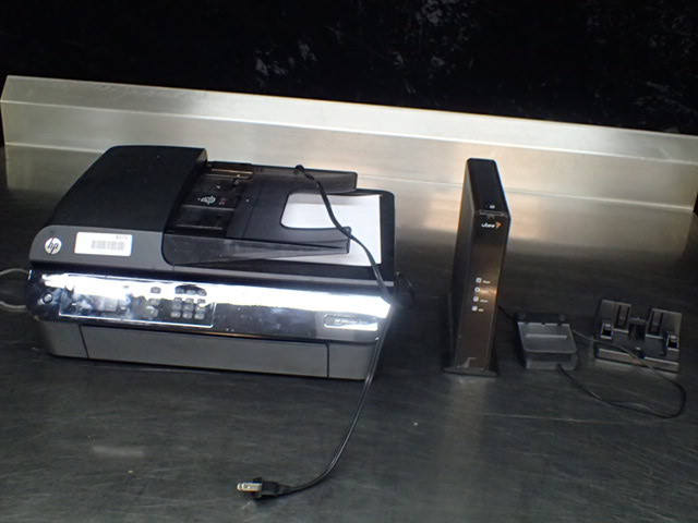 lot 8376 image: HP Office Jet  4630 w Router