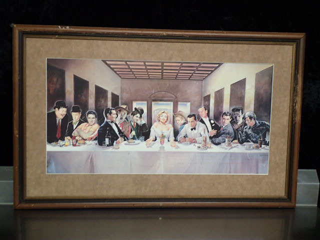 lot 8378 image: Last Supper of Fame