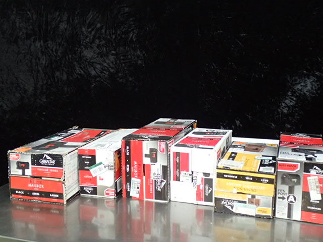 lot 8381 image: Lot of (6) Gibraltar Mailboxes