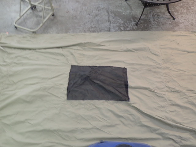 lot 8390 image: Large Canvas Tent Siding