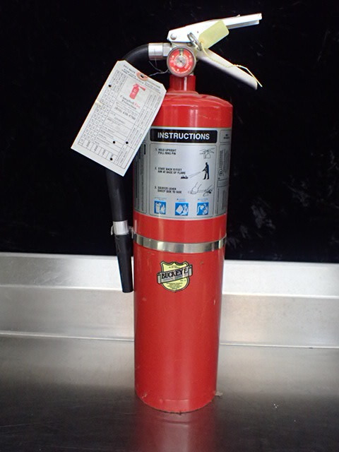 lot 8391 image: Dry Chemical Fire Extinguisher
