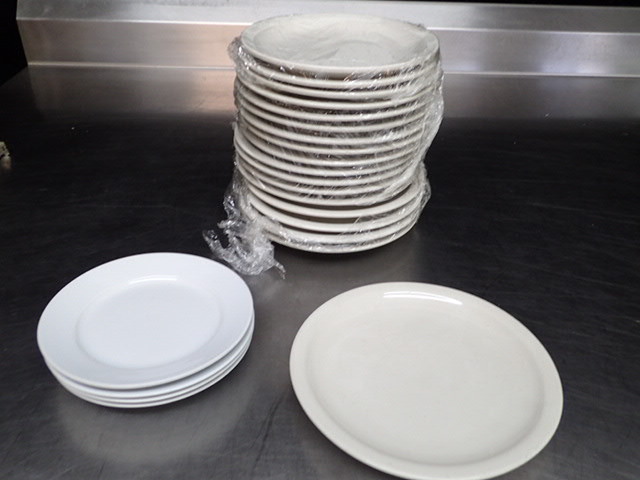 lot 9061 image: (20)9.5in Dinner Plates and (4)7.5in Plates