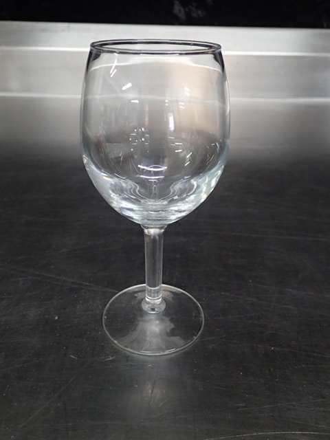 lot 9129 image: Box of Wine Glasses