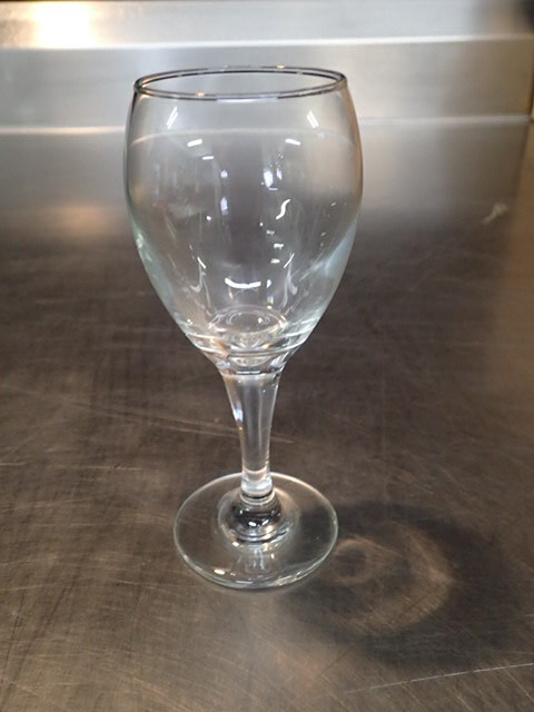 lot 9144 image: Box of Wine Glasses