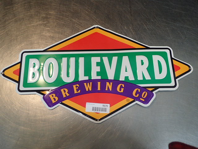 lot 9170 image: Tin Boulevard Beer Sign