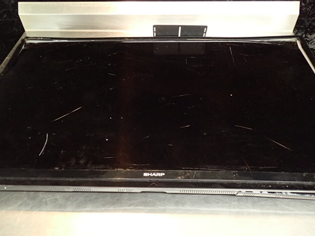 lot 9201 image: Sharp 60 Flat Screen for Salvage