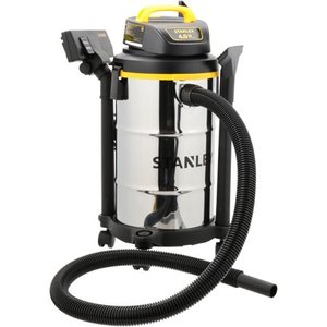 lot 7928 image: Stanley, SL18130, 5 Gallon, 4HP Stainless Steel WetDry Vac 11 Pc Box