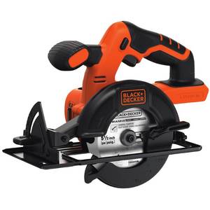 lot 7940 image: BLACKDECKER 20V Max Lithium-Ion Cordless 5.5-Inch Circular Saw, Bare Tool (No Battery), BDCCS20B