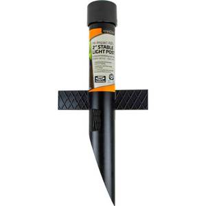 lot 7944 image: 17 Newhouse Lighting Mounting Post for landscape, Lawn, Sign, Black