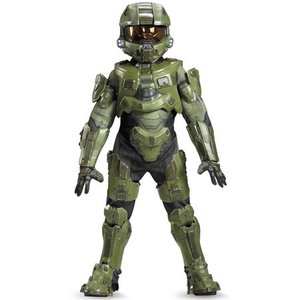 lot 7961 image: Halo Master Chief Ultra Prestige Costume for Kids