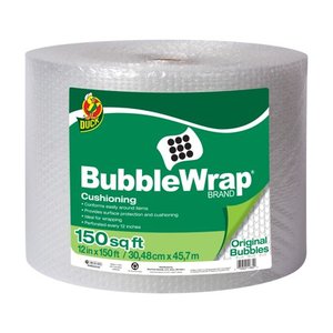 lot 7980 image: Duck 12x150ft Duck Original Bubble Wrap Cushioning
