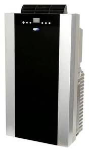 lot 8041 image: Whynter - 500 Sq. Ft. Portable Air Conditioner and Heater - PlatinumBlack - Retail$679.99