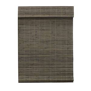 lot 8051 image: Radiance Cordless Bamboo Dockside Privacy Weave Roman Shade, 35 x 64