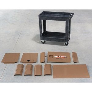 lot 8071 image: Knaack CA-01 Cart Armour Secured Storage for Rubbermaid Cart #4520-88 - Retail $245.11