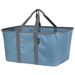 lot 7966 image: CleverMade Laundry Basket Tote Set Of 2 Blue