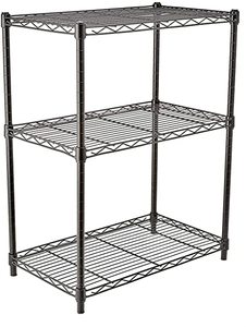 lot 7986 image: AmazonBasics 3 Shelf Shelving Unit