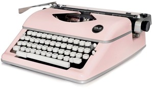 lot 7999 image: We R Memory Keepers Wrtype-10297 Pink Typecast Typewriter - All