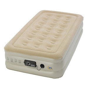 lot 8063 image: Beige Inflatable Mattress Twin