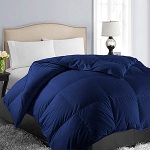 lot 8064 image: Easeland Comforter Navy 98x116