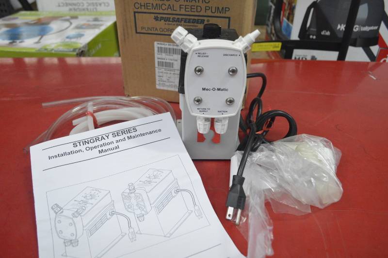 lot 2047 image: CHEMICAL FEED PUMP