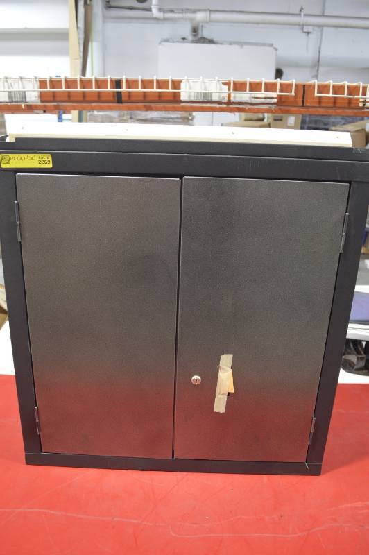 lot 2069 image: METAL WALL CABINET